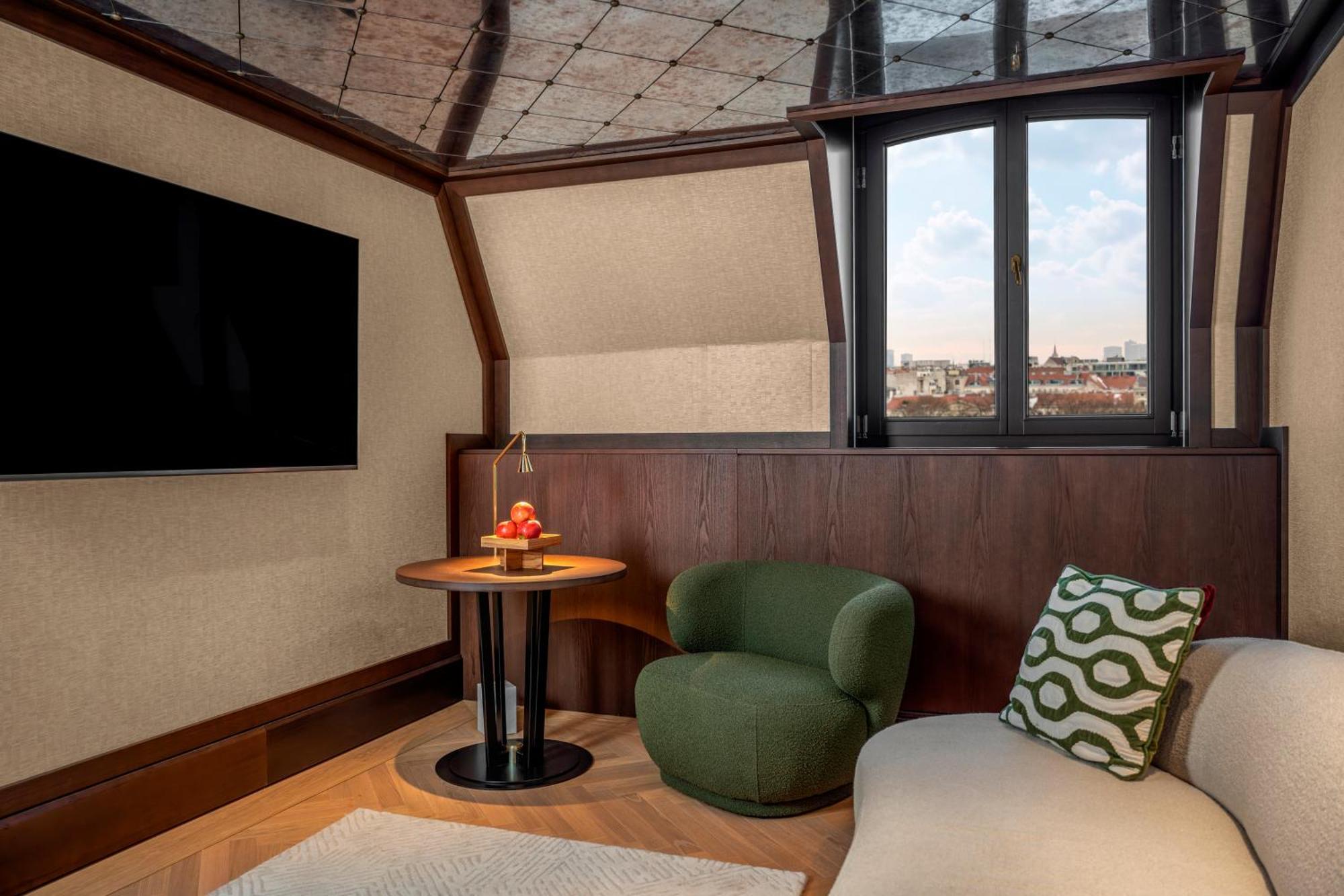 Almanac Palais Vienna Hotel ภายนอก รูปภาพ A room at the hotel