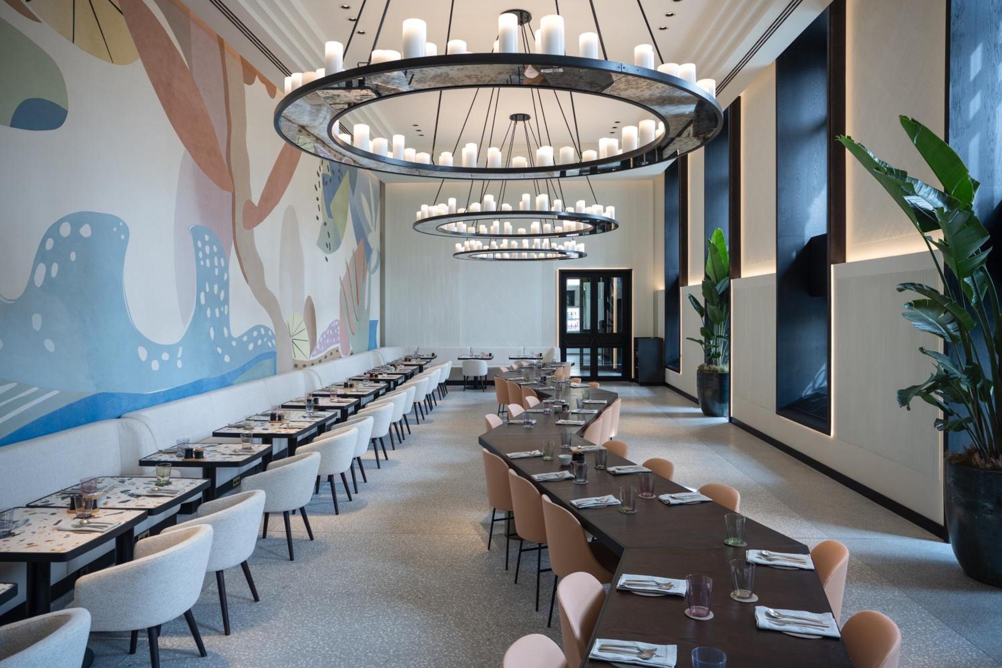 Almanac Palais Vienna Hotel ภายนอก รูปภาพ The interior of the restaurant